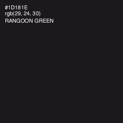 #1D181E - Rangoon Green Color Image